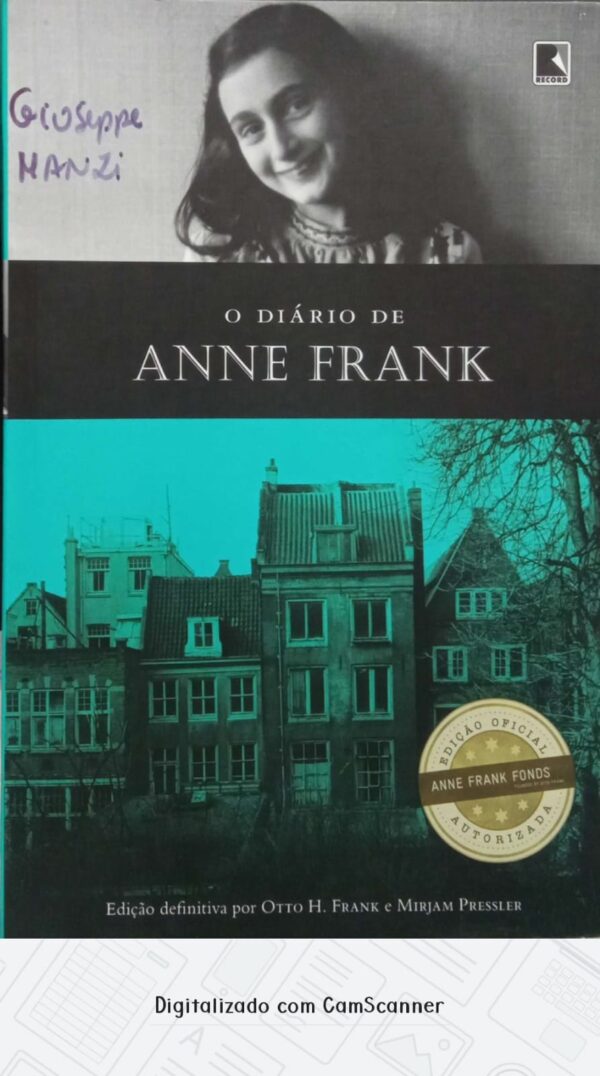 O diário de Anne Frank/ Usado