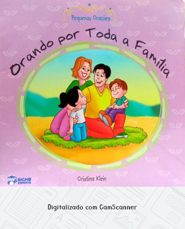 Orando por toda a família/ Cristina Klein/ Usado