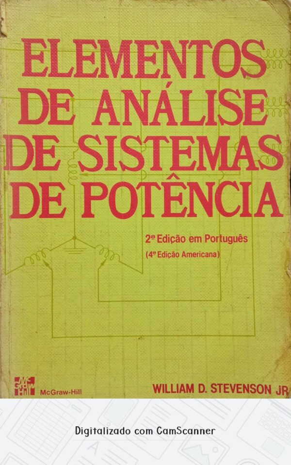 Elementos de análise de sistemas de potência/ William D. Stevenson Jr./ Usado