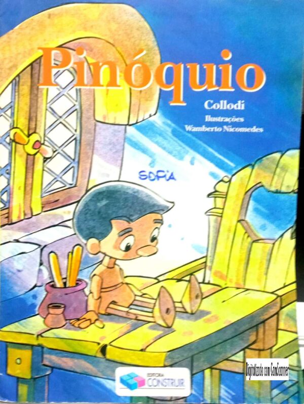 Pinóquio/ Collodi/ Construir/ Usado