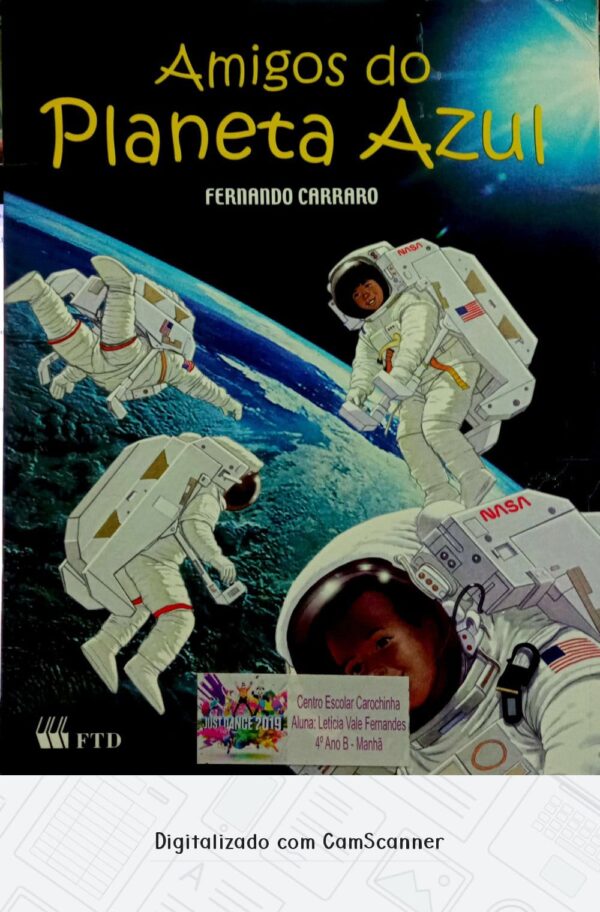 Amigos do planeta azul/ Fernando Carraro/ Usado