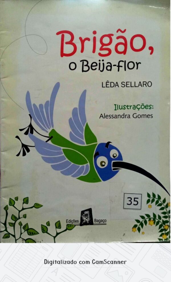 Brigão, o beija-flor/ Lêda Sellaro/ Usado