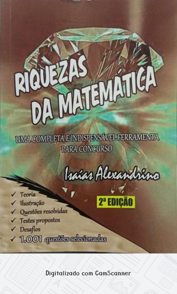 Riquezas da matemática - Uma completa e indispensável ferramenta para concurso/Usaod