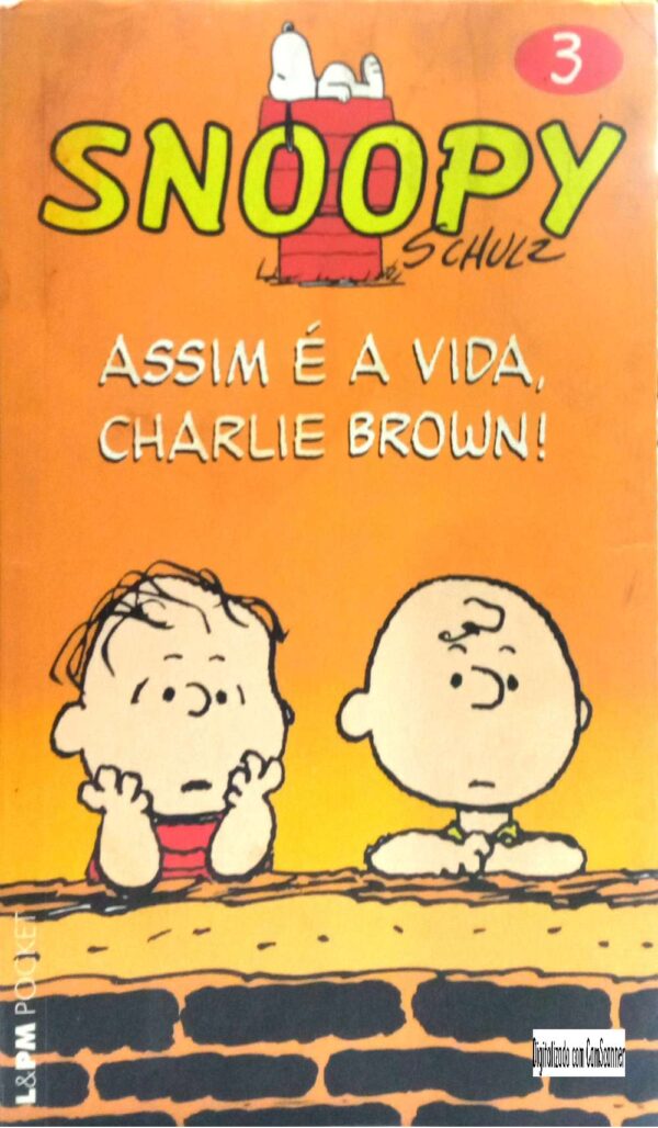 Snoopy 3 - assim é a vida Charlie Brown! / Charles M. Schulz/ Usado/ não integrado