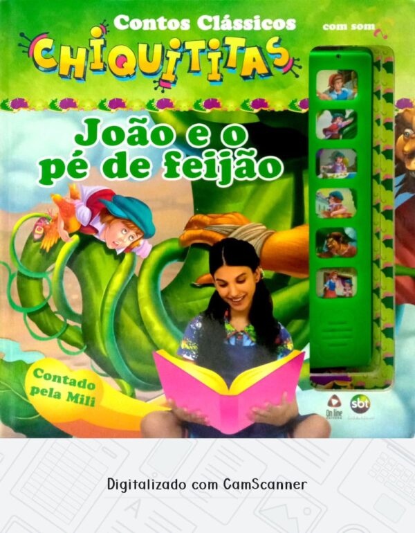 João e o pé de feijão - Contos clássicos/Chiquititas/ Usado