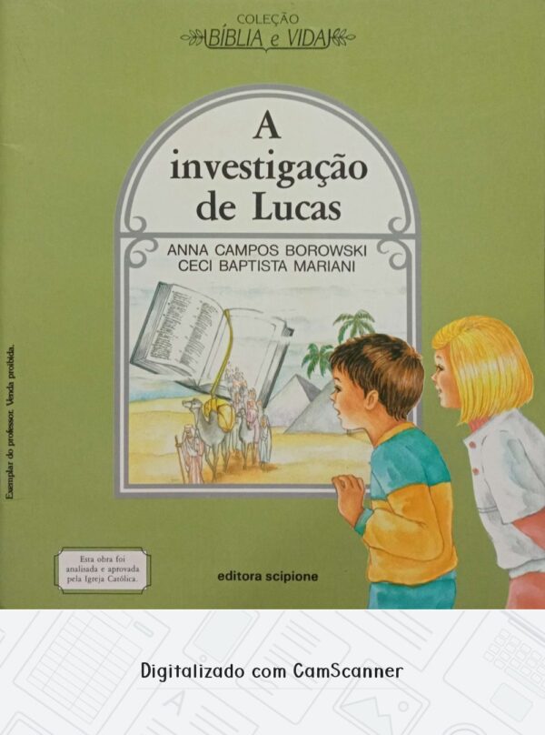 A investigação de Lucas/Campos Borowski e Ceci Baptista Mariani/ Usado