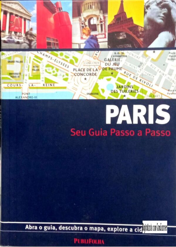 Paris seu guia passo a passo/ Capa dura/ Usado