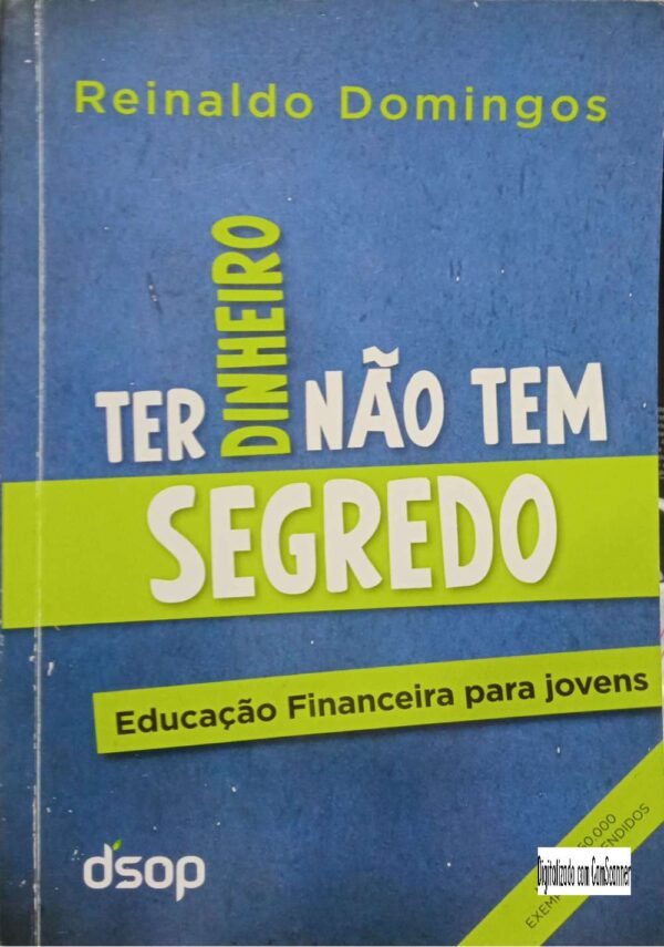 Ter dinheiro não tem segredo - educação financeira para jovens/ Reinaldo Domingos/ Usado