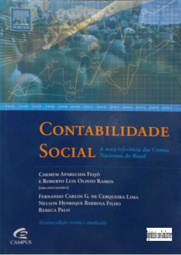 Contabilidade social - a nova referência das contas nacionais de Brasil/ Vários/ Usado